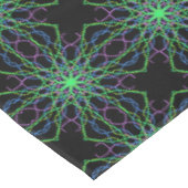 Nappe Nappe, Fleur Kaleidoscope Vert Noir (Angle)