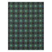 Nappe Nappe, Fleur Kaleidoscope Vert Noir (Devant)