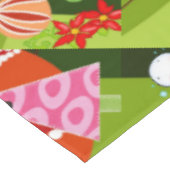 Nappe Nappe, Joyeux Noël Green Bows Rouge (Angle)