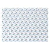 Nappe Nappe, Ourson Bleu Joyeux 1er Anniversaire (Devant (Horizontal))