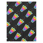 NAPPE NAPPERONS SUR MESURE - MOTIF VERRE À SHOT (Devant)