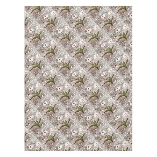 Nappe Narcisse Sur Marbre (Devant)