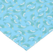 Nappe Narwhals Ocean Fête d'anniversaire pour enfants (Angle)