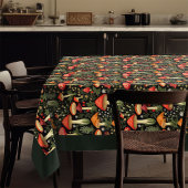 Nappe Nature-Inspired Tablecloth Mushrooms & Moss Art