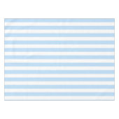 Nappe Nautical Chic Pastel Blue Stripes Pattern Spring (Devant (Horizontal))