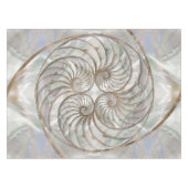 Nappe Nautilus Shell - Mère de Pearl et d'or (Devant (Horizontal))