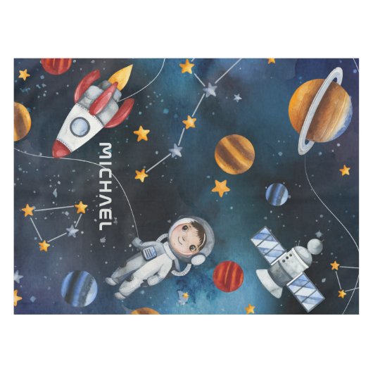 Nappe Navette d'astronaute spatiale personnalisée (Devant (Horizontal))