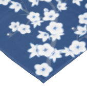 Nappe Navy Blue White Cherry Blossom  (Angle)
