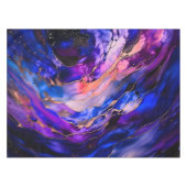 Nappe Nebula de l'espace violet dans l'encre d'alcool (Devant (Horizontal))