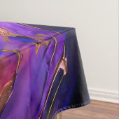 Nappe Nebula de l'espace violet dans l'encre d'alcool (In Situ)
