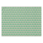 Nappe Nénuphars rose Art Nouveau damas (Devant (Horizontal))