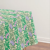 Nappe Nénuphars rose Art Nouveau damas (In Situ)