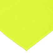 Nappe Neon Chartreuse couleur solide | Classique | Éléga (Angle)
