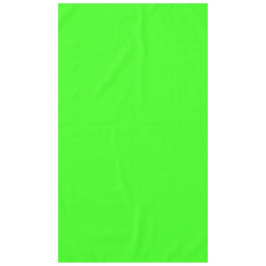 Nappe Neon Green Custom Tablecloth (Devant)