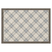 Nappe Neutre Géométrique Décor Moderne (Devant (Horizontal))