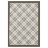 Nappe Neutre Géométrique Décor Moderne (Devant)