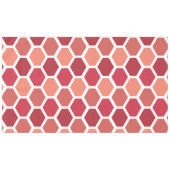 Nappe Nid d'abeille en rouges (Devant (Horizontal))