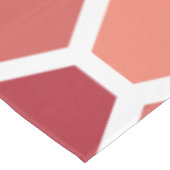 Nappe Nid d'abeille en rouges (Angle)