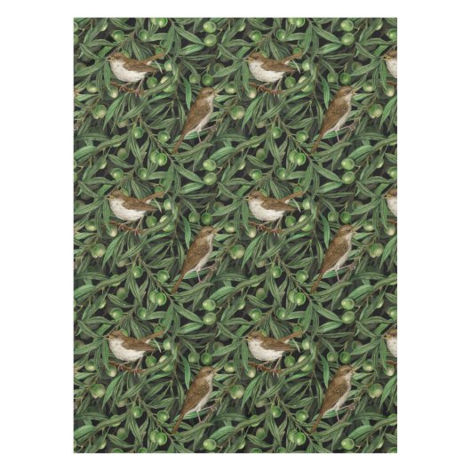 Nappe Nightingales dans l'olivier 3 (Devant)