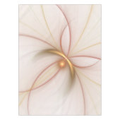 Nappe Noble Cuivre Et Or Abstrait Art Fractal Moderne (Devant)