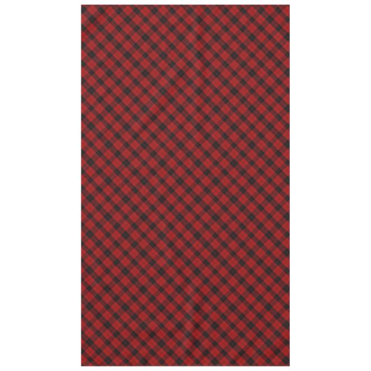 Nappe Noël à damiers motif Red Buffalo Plaid (Devant)