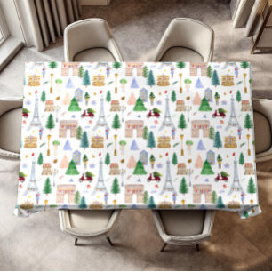Nappe Noël à Paris Ville Lumière Vacances