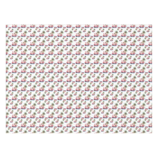 Nappe Noël à père Noël Beach (Devant (Horizontal))