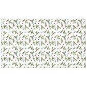 Nappe Noël avec du houx et du gui partout  (Devant (Horizontal))