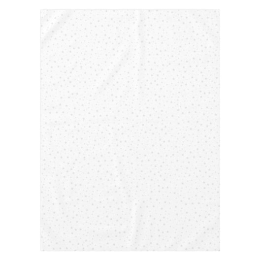 Nappe Noël blanc étoile gris (Devant)