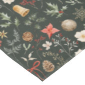 Nappe Noël botanique d'hiver (Angle)