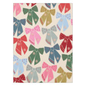 Nappe Noël Bows Coquette (Devant)
