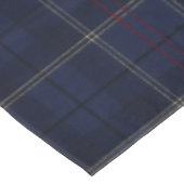Nappe Noël carreaux bleu marine classique (Angle)