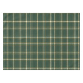 Nappe Noël carreaux verts classiques (Devant (Horizontal))