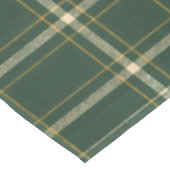 Nappe Noël carreaux verts classiques (Angle)