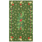 Nappe Noël Danse Bébés Anges sur les flocons de neige (Devant)