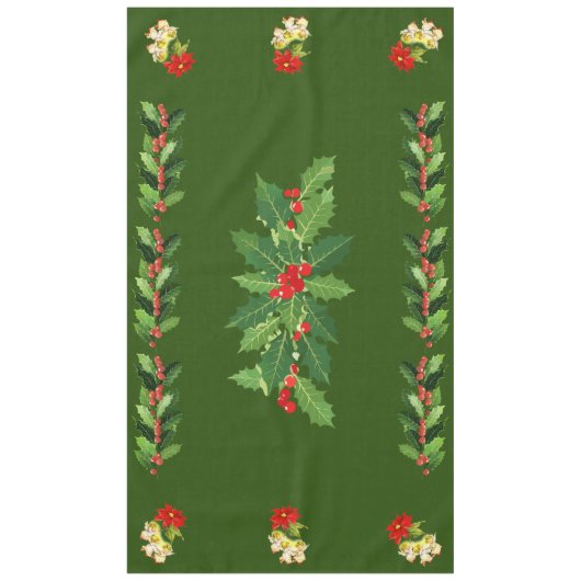 Nappe Noël Danser Bébé Angels sur Vert (Devant)