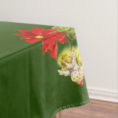 Nappe Noël Danser Bébé Angels sur Vert (In Situ)