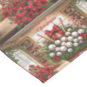 Nappe Noël de baseball thème pour le joueur (Angle)