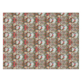 Nappe Noël de baseball thème pour le joueur (Devant (Horizontal))
