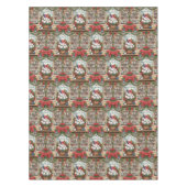 Nappe Noël de baseball thème pour le joueur (Devant)