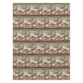 Nappe Noël de baseball thème pour le joueur (Devant)