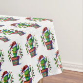 Nappe Noël de Cactus scintillant (In Situ)