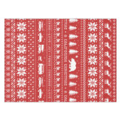 Nappe Noël de Californie Festive Motif Fêtes de Noël (Devant (Horizontal))