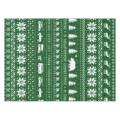Nappe Noël de Californie Festive Motif Fêtes de Noël (Devant (Horizontal))