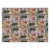 Nappe Noël de chat noir (Devant (Horizontal))