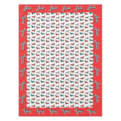 Nappe Noël de l'aube de Dachshund Doxie (Devant)