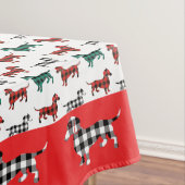 Nappe Noël de l'aube de Dachshund Doxie (In Situ)