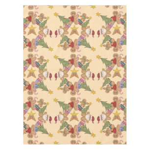 Nappe Noël de pain d'épice
