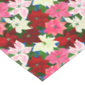 Nappe Noël de Poinsettia (Angle)