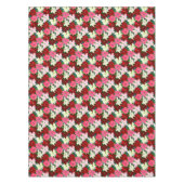 Nappe Noël de Poinsettia (Devant)